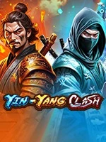 Yin Yang Clash slot with samurai and ninja characters