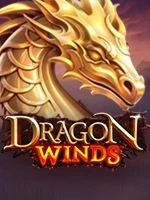 Dragon Winds slot with a golden dragon head