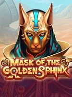 Mask of the Golden Sphinx slot icon with ancient Egyptian mask